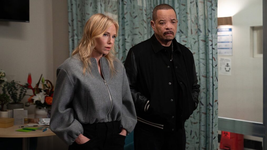 Kelli Giddish as Sgt. Amanda Rollins, Ice T as Sgt. Odafin 'Fin' Tutuola — 'Law & Order: SVU' Season 27 Episode 7 'False Idols'