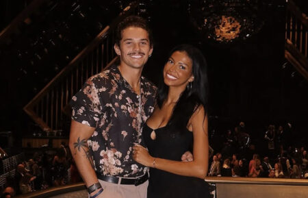 Mason McWhorter and Layla Taylor at 'Dancing With the Stars'