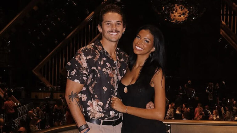 Mason McWhorter and Layla Taylor at 'Dancing With the Stars'