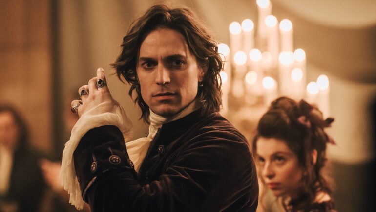 Lucas Bravo as Garcourt in 'The Seduction'