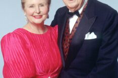 Frances Reid, MacDonald Carey as Tom and Alice on 'Days of Our Lives'