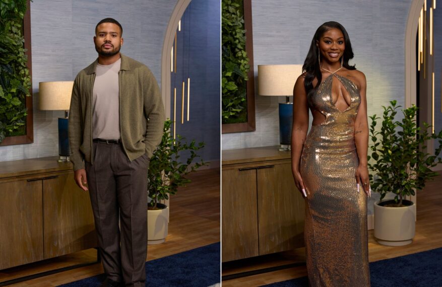 Brittany and Will at the 'Married at First Sight' Season 19 reunion