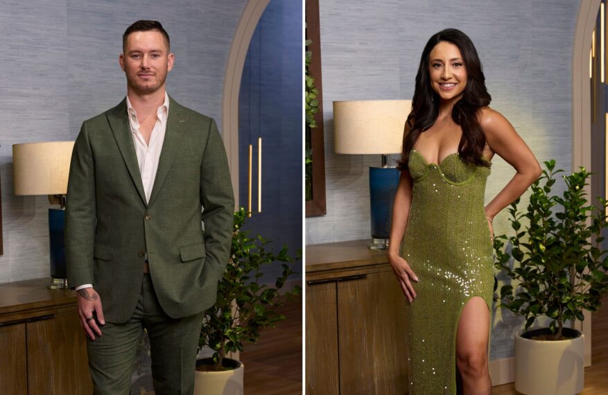 Josh and Jalyn at the 'Married at First Sight' Season 19 reunion