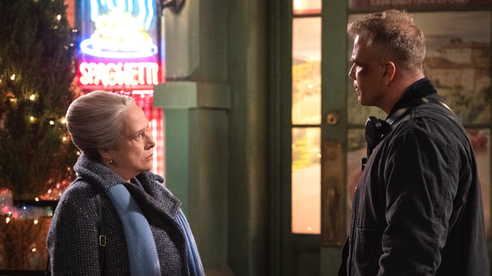 Kathy Bates and Sean Carrigan in 'Matlock' Season 2 Episode 8