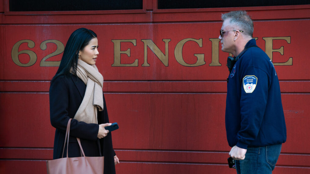 Leah Lewis and Sean Carrigan in 'Matlock' Season 2 Episode 8