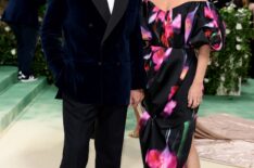 Matthew Macfadyen and Keeley Hawes attend The 2024 Met Gala Celebrating 'Sleeping Beauties: Reawakening Fashion' at The Metropolitan Museum of Art on May 06, 2024 in New York City.