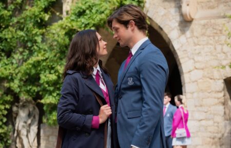 James (Damian Hardung), Ruby (Harriet Herbig-Matten) in the 'Maxton Hall' Season 2 finale