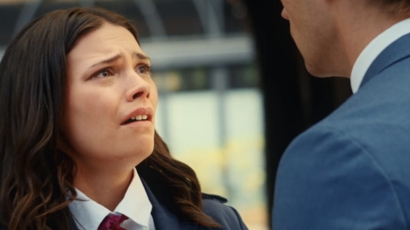 Ruby crying to James in the 'Maxton Hall' Season 2 finale