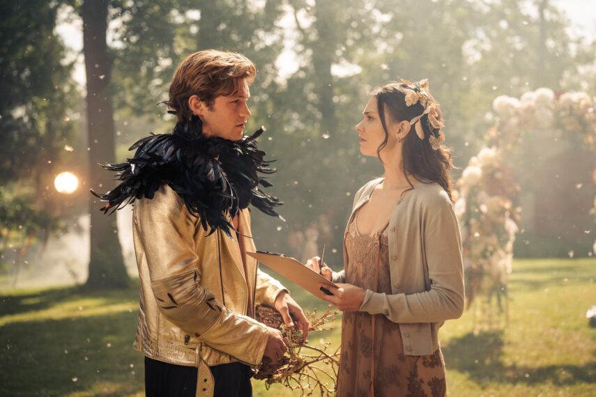 James (Damian Hardung), Ruby (Harriet Herbig-Matten) in the 'Maxton Hall' Season 2