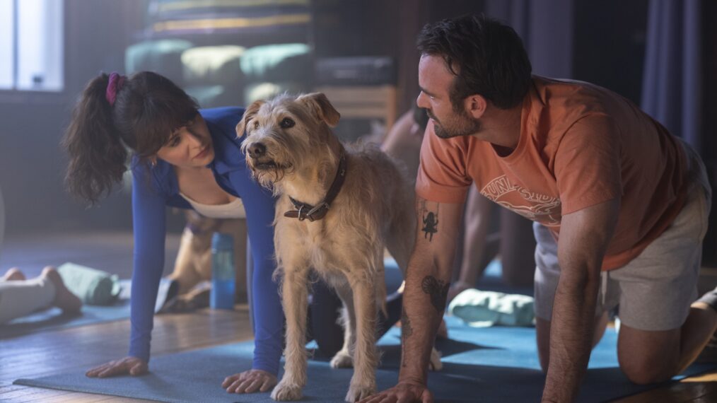 Zooey Deschanel and Charlie Cox in 'Merv'