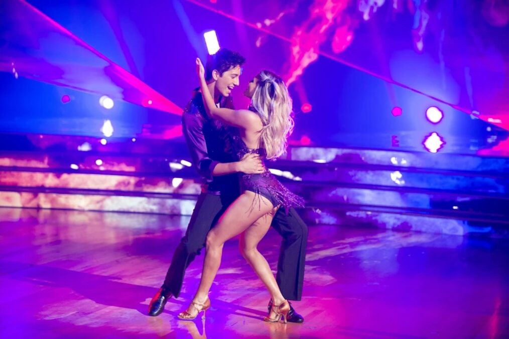 Milo Manheim and Witney Carson