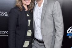 Phil Rosenthal and Monica Horan attend the 60th Anniversary Party For The Monte-Carlo TV Festival at Sunset Tower Hotel on February 05, 2020 in West Hollywood, California.