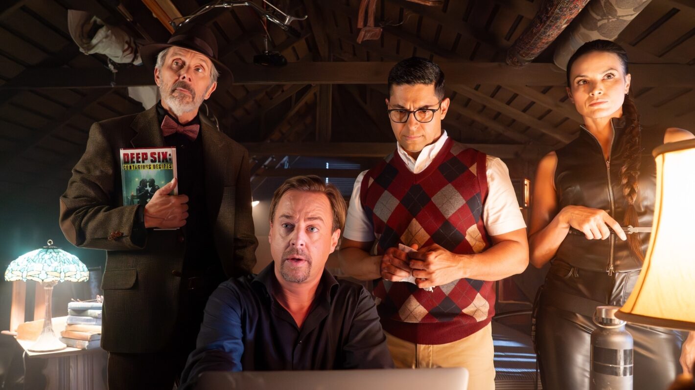 Gary Cole as Alden Parker / Professor Parkman, Sean Murray as Timothy McGee / McGregor, Wilmer Valderrama as S.S. Nicolas Torres / Rick Soares and Katrina Law as NCIS S.A. Jessica Knight / Knightingdale — 'NCIS' Season 23 Episode 6 