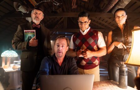 Gary Cole as Alden Parker / Professor Parkman, Sean Murray as Timothy McGee / McGregor, Wilmer Valderrama as S.S. Nicolas Torres / Rick Soares and Katrina Law as NCIS S.A. Jessica Knight / Knightingdale — 'NCIS' Season 23 Episode 6 