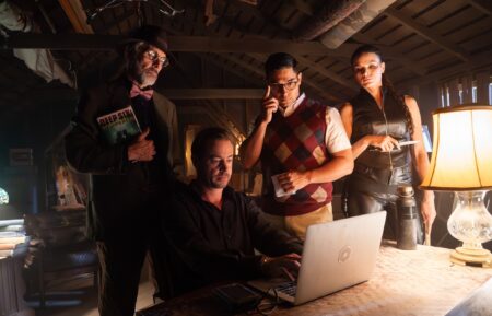 Gary Cole as Alden Parker / Professor Parkman, Sean Murray as Timothy McGee / McGregor, Wilmer Valderrama as S.S. Nicolas Torres / Rick Soares and Katrina Law as NCIS S.A. Jessica Knight / Knightingdale — 'NCIS' Season 23 Episode 6 