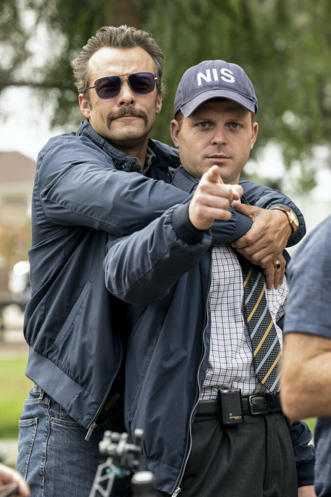 Behind the scenes with Kyle Schmid and Caleb Foote — 'NCIS: Origins' Season 2 Episode 5 