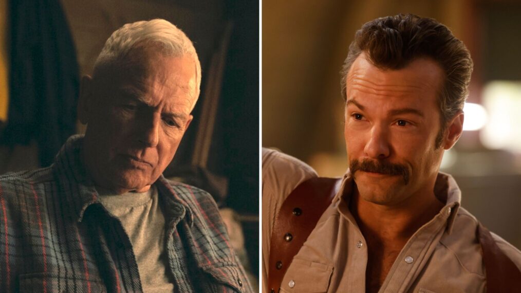 Mark Harmon and Kyle Schmid on 'NCIS: Origins'