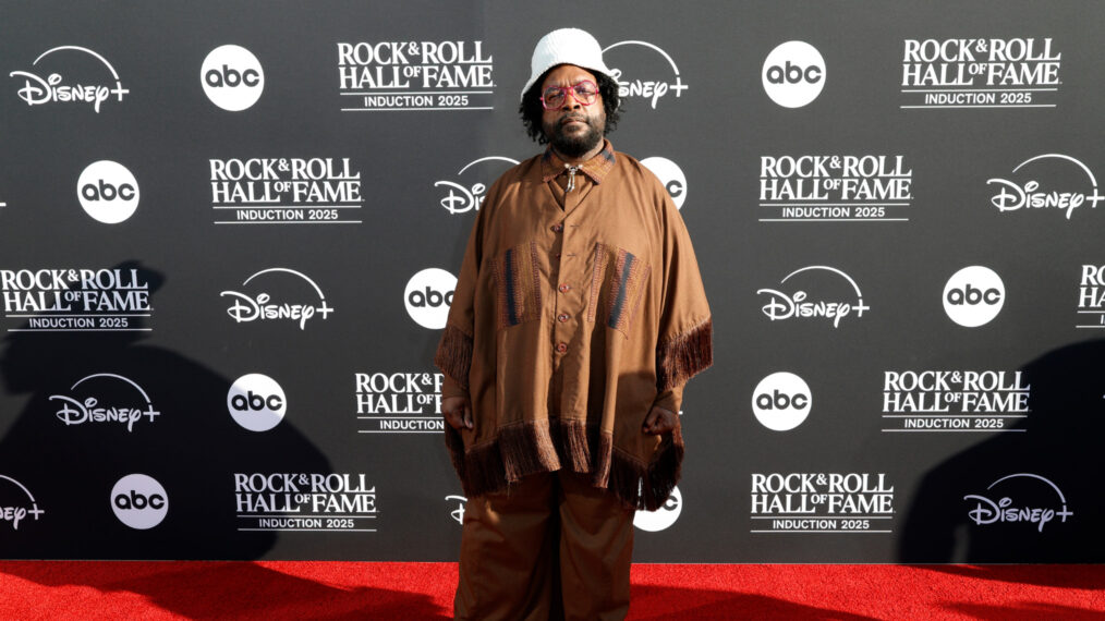 Questlove at the 2025 Rock and Roll Hall of Fame Induction Ceremony at Peacock Theater in Los Angeles on November 8, 2025