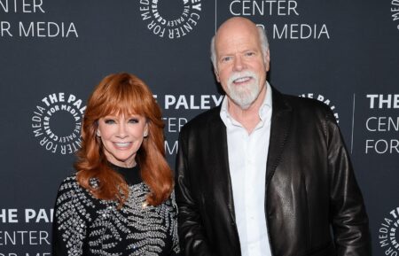 Reba McEntire and Rex Linn