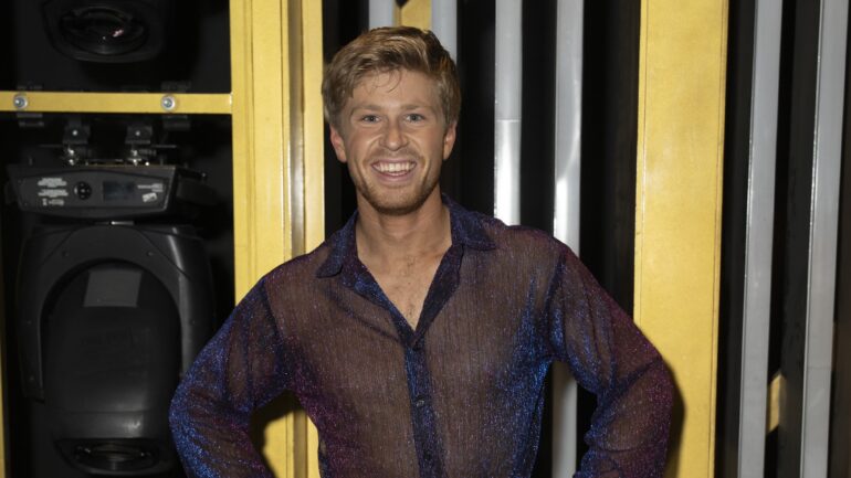 Robert Irwin during the 'Dancing With the Stars' Season 34 semi-finals