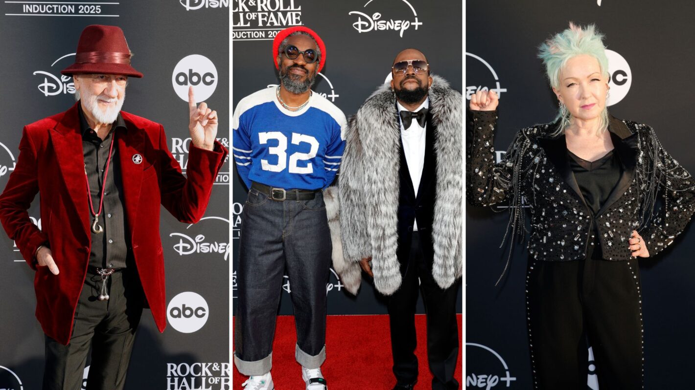 Rock and Roll Hall of Fame 2025 Ceremony Red Carpet