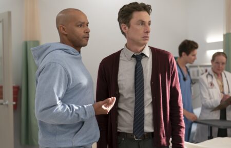 Donald Faison and Zach Braff in 'Scrubs' revival