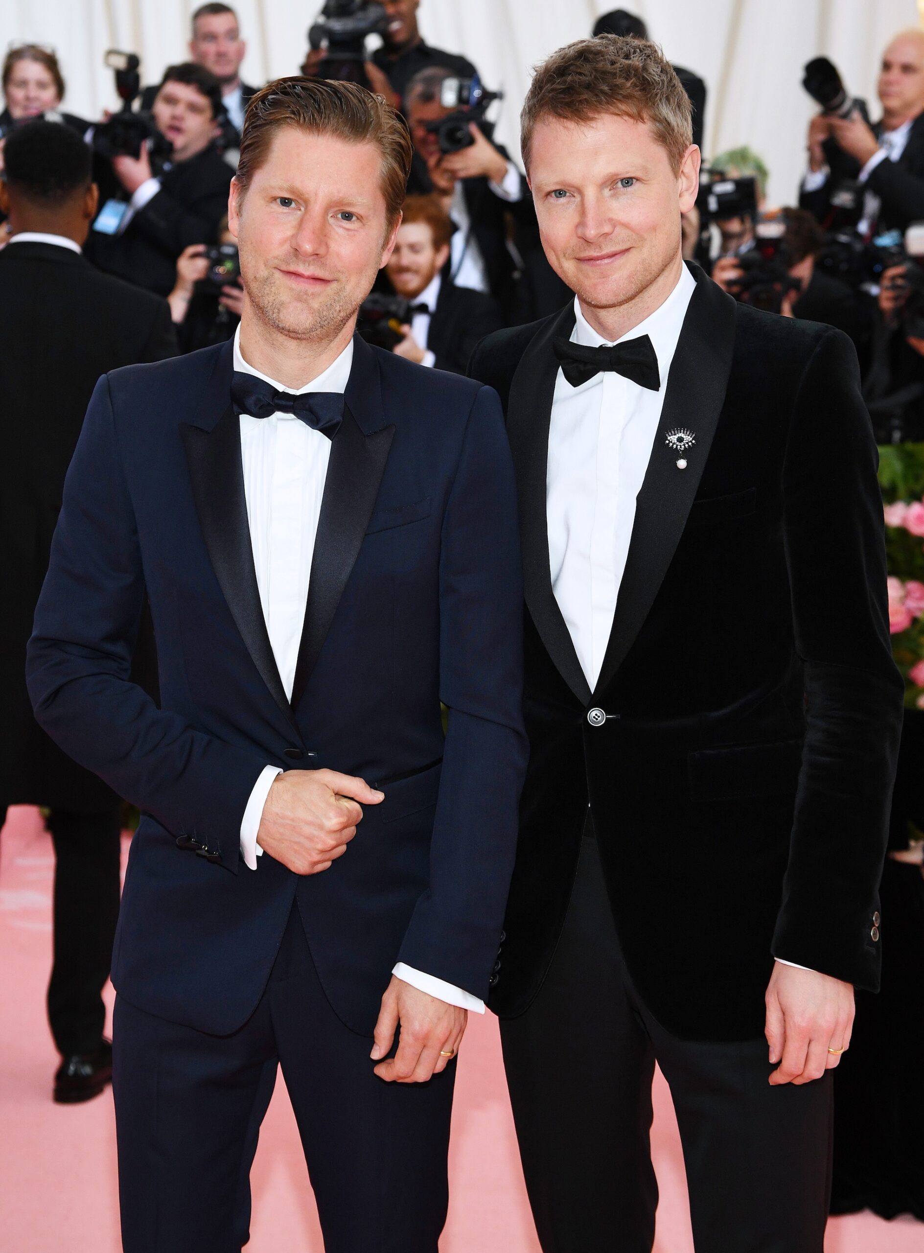 Christopher Bailey Woods and Simon Woods attend The 2019 Met Gala Celebrating Camp: Notes on Fashion at Metropolitan Museum of Art on May 06, 2019 in New York City.