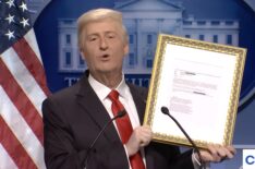 'SNL' Cold Open Mocks Trump Dodging Questions About Epstein Files