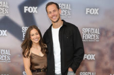 Shawn Johnson East and Andrew East attend the SPECIAL FORCES: WORLD’S TOUGHEST TEST Season 4 Premiere
