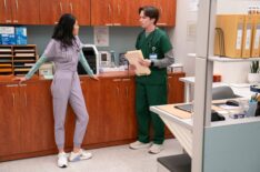 Kahyun Kim and Mekki Leeper in 'St. Denis Medical'