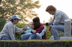 Gaten Matarazzo, Sadie Sink, Caleb McLaughlin, and Joe Keery in 'Stranger Things' Season 4