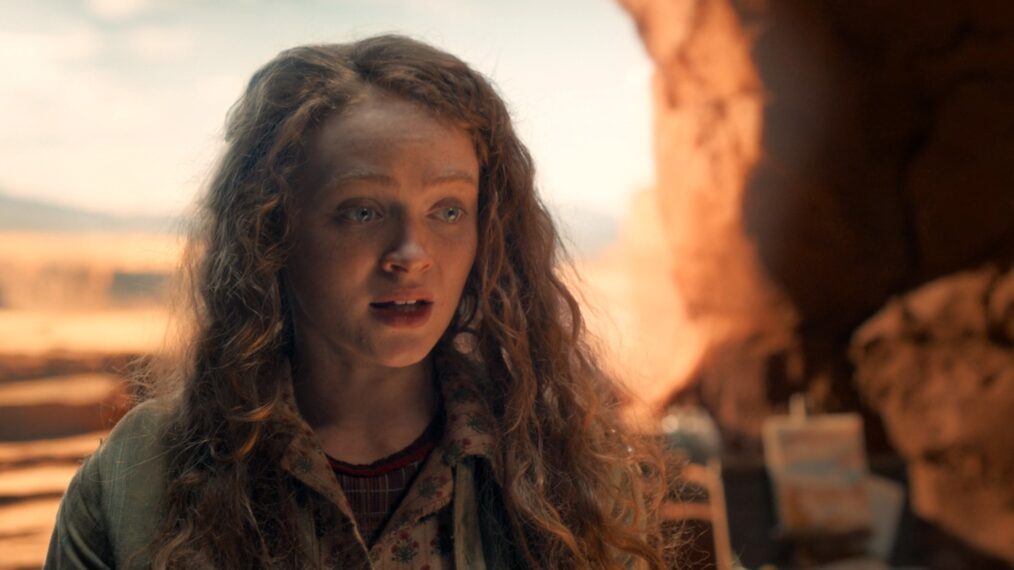 Sadie Sink at Max in 'Stranger Things' Season 5