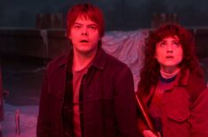Charlie Heaton and Natalia Dyer in 'Stranger Things' Season 5 Volume 2