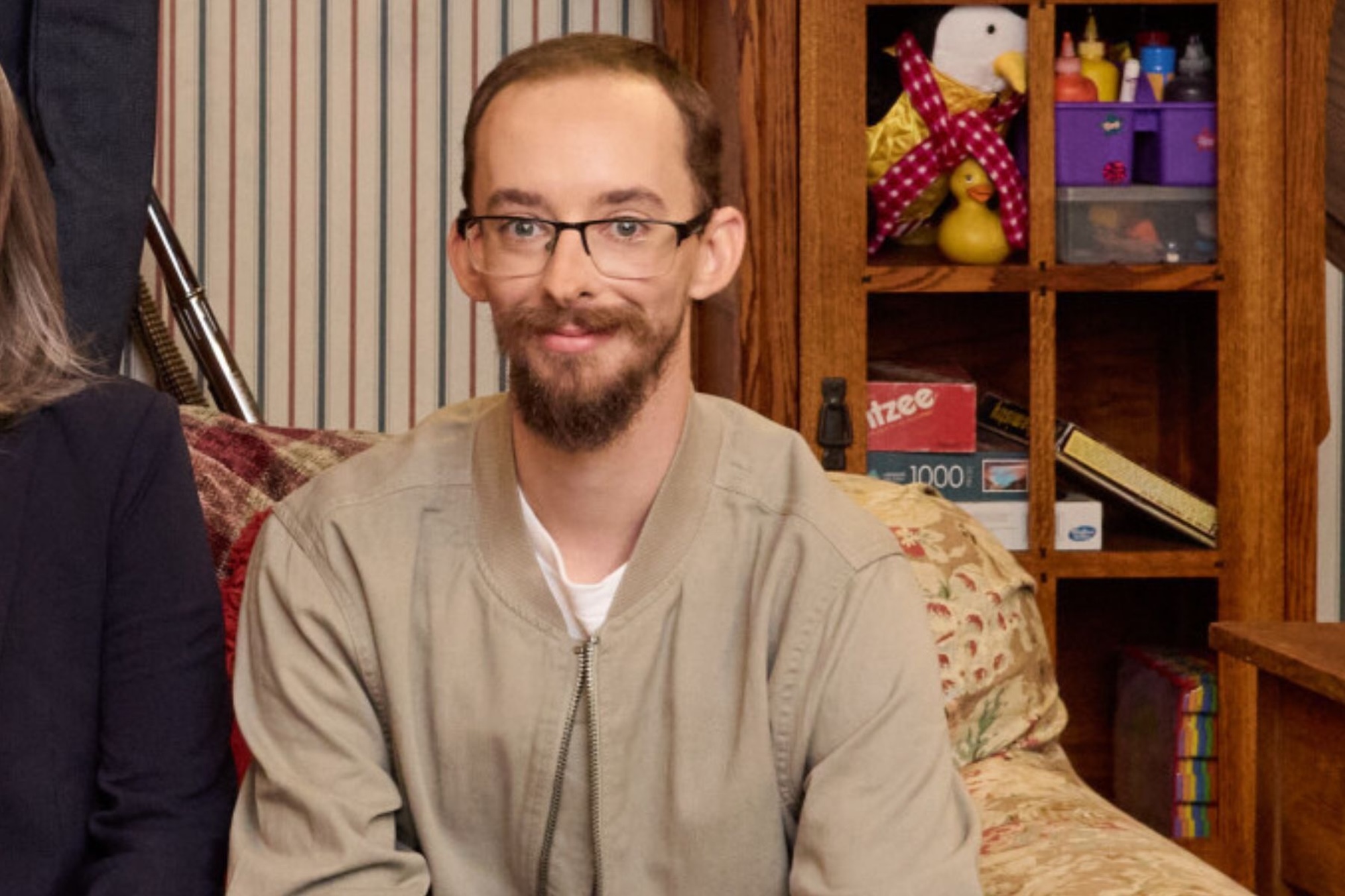 Sullivan Sweeten on the set of 'Everybody Loves Raymond' reunion special