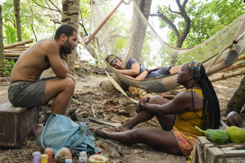 Alex, Sophi, and Kristina in 'Survivor 49' Episode 9