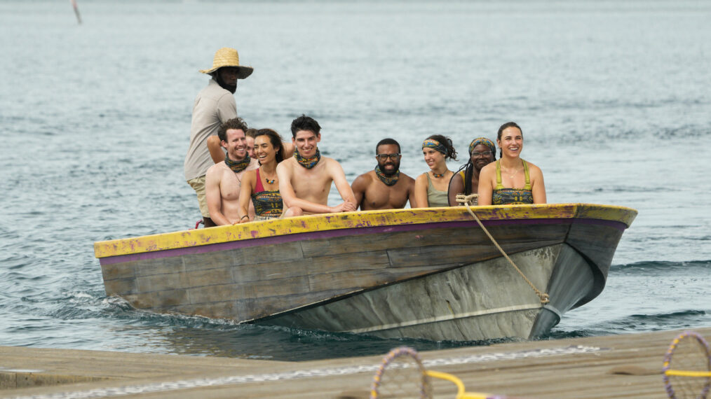 Players in 'Survivor 49' Episode 10