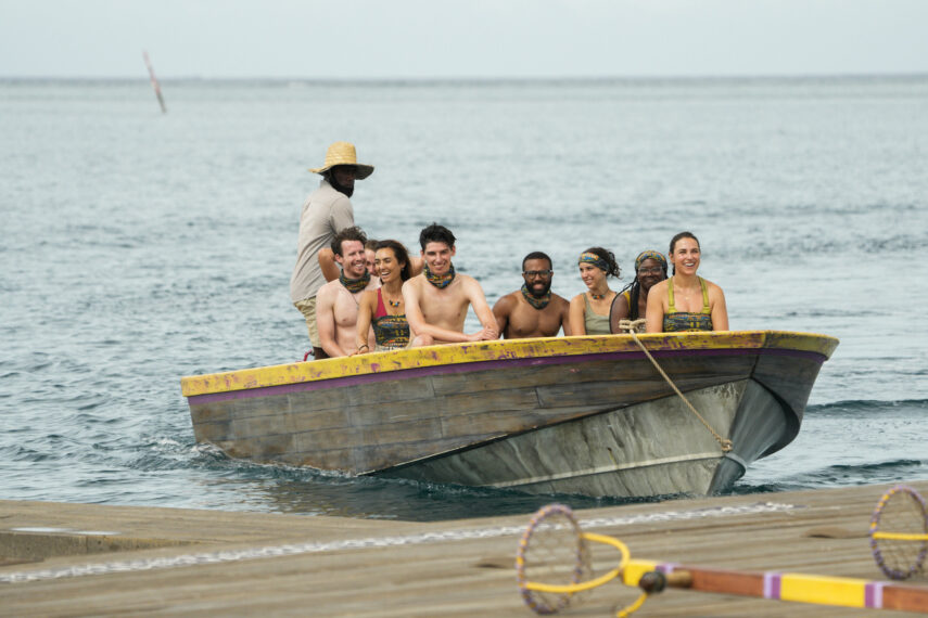 Players in 'Survivor 49' Episode 10