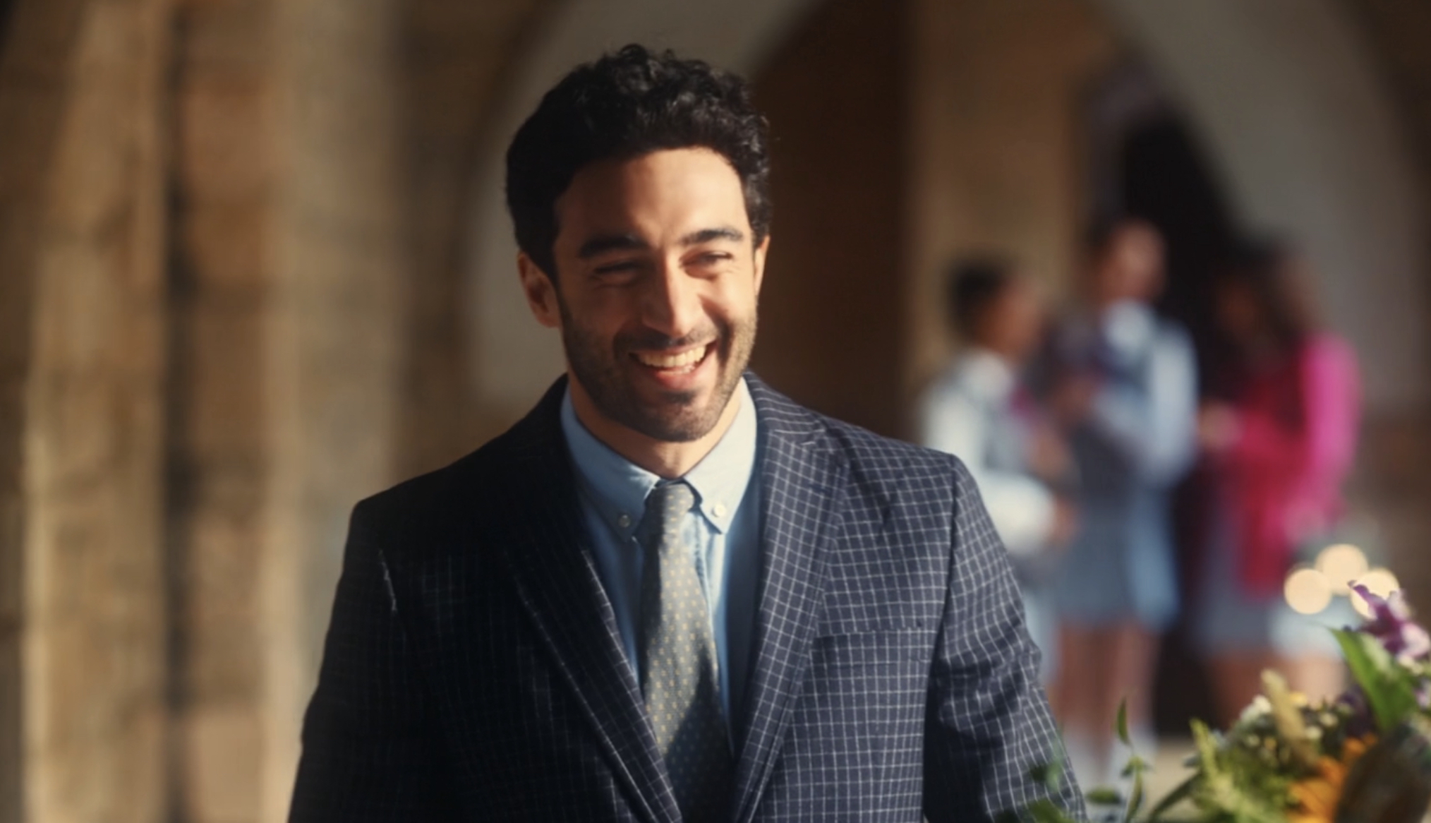 Eidin Jalali as Sutton in Maxton Hall Season 2 Episode 3