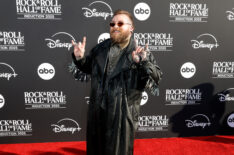 Teddy Swims at the 2025 Rock and Roll Hall of Fame Induction Ceremony at Peacock Theater in Los Angeles on November 8, 2025