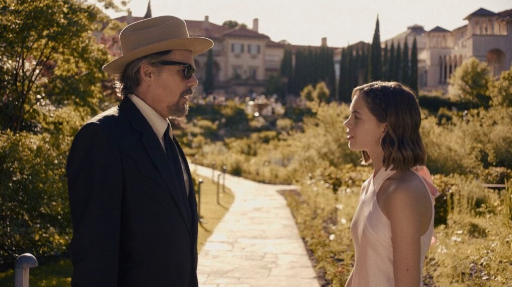 Ethan Hawke and Ryan Kiera Armstrong in 'The Lowdown' finale