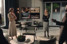 Kenneth Choi, Marion Cotillard, Jennifer Aniston, and William Jackson Harper in 'The Morning Show'