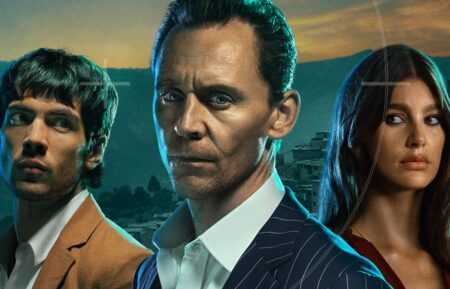 Diego Calva, Tom Hiddleston, and Camila Marrone in 'The Night Manager' Season 2