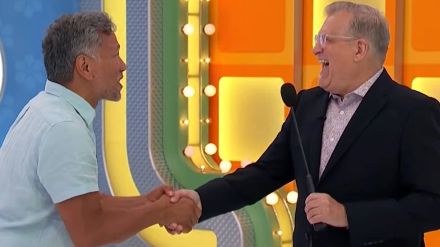 'The Price Is Right': Drew Carey Cracks Up at Yoga Teacher's Wild Celebrations