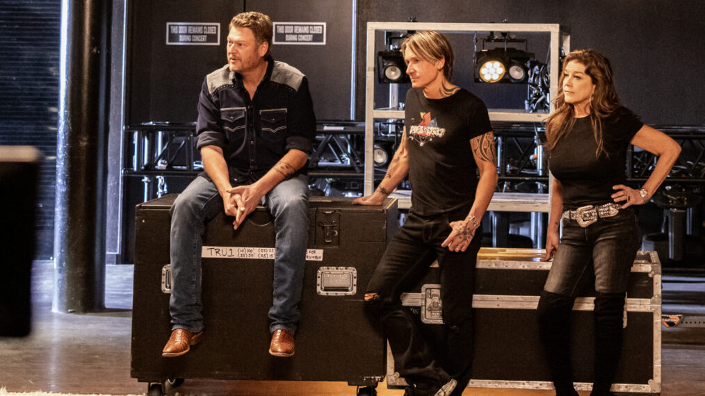 Blake SHelton, Keith Urban, Gretchen Wilson