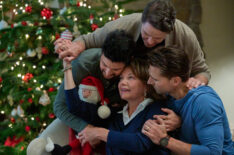 Tyler Hynes, Paul Campbell, Margaret Colin, Andrew Walker in 'Three Wisest Men'