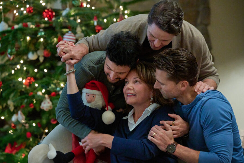 Tyler Hynes, Paul Campbell, Margaret Colin, Andrew Walker in 'Three Wisest Men'