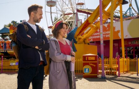 Rafe Spall and Esther Smith in 'Trying' Season 5