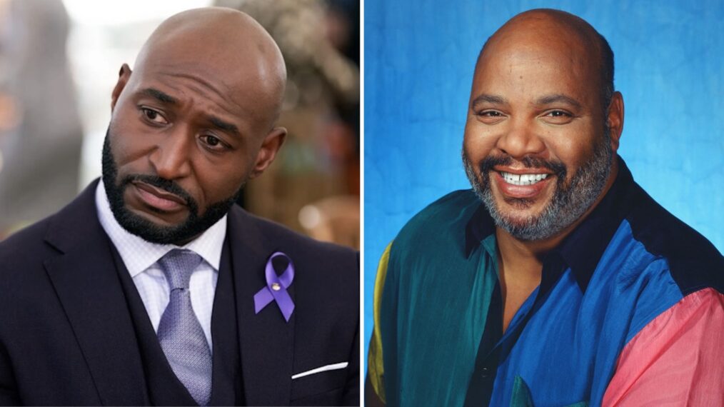 Adrian Holmes ('Bel-Air') and James Avery ('Fresh Prince') as Uncle Phil