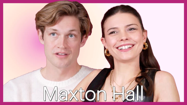 Damian Hardung and Harriet Herbig-Matten of 'Maxton Hall'