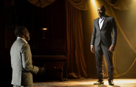 Clarke Peters as Hamish Watson and Morris Chestnut as Dr. John Watson — 'Watson' Season 2 Episode 7 